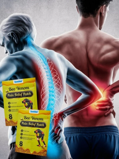 Обезболяващи пластири с пчелна отрова 8 броя