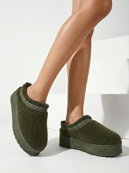 Роялфешън Къси женски снежни ботуши Сеселе