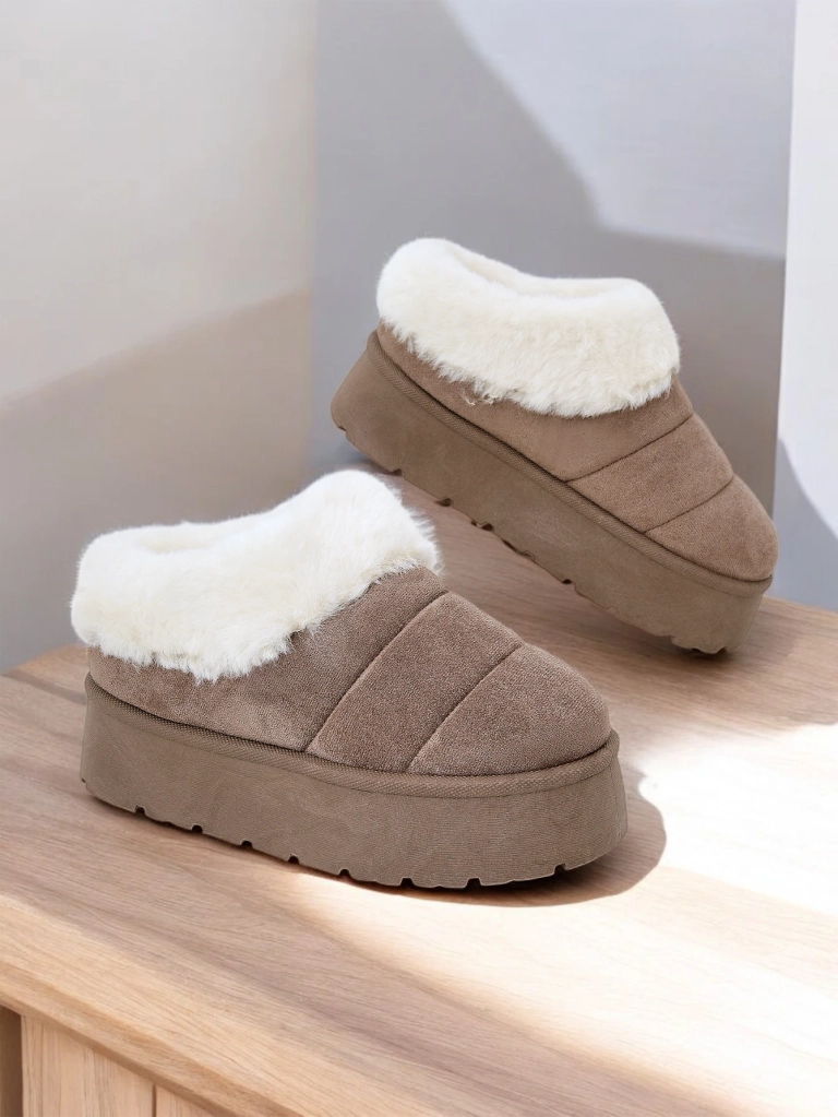 Женски къси ботуши в стил сняг Eliozi