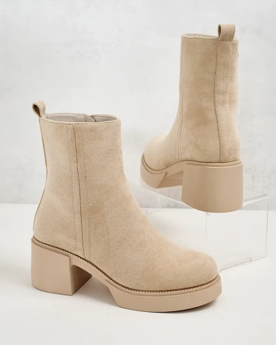 Royalfashion Дамски ботуши с токчета Tratta