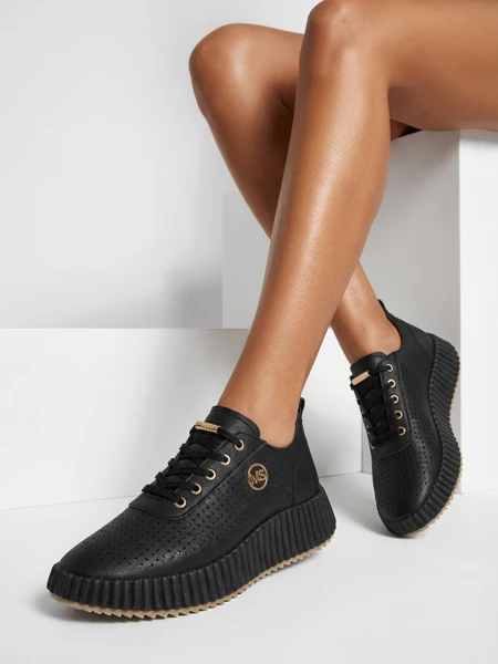 Royalfashion Дамски спортни перфорирани маратонки Jovenes