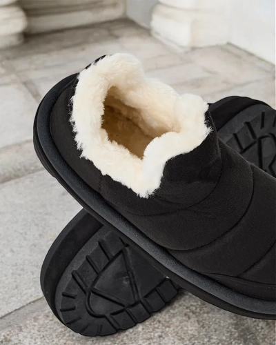 Royalfashion Дамски къси ботуши Zoeno a'la snow boots