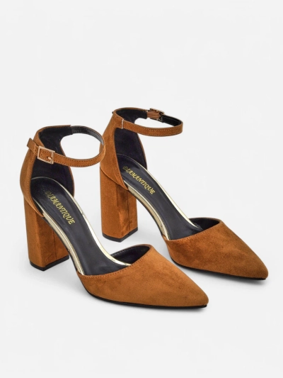 Обувки от еко велур на Royalfashion за жени Calde