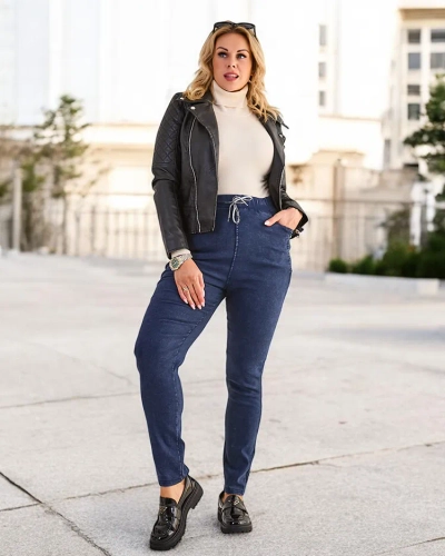 Дамски панталони с размер плюс Royalfashion тригингс