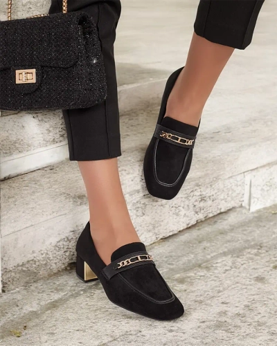 Royalfashion Елегантни дамски мокасини на нисък ток Oflem