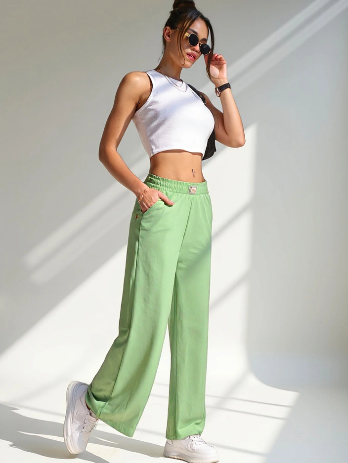 Royalfashion Широки дамски панталони