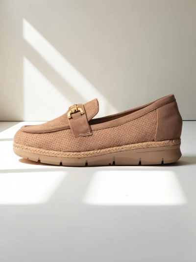 Обувки на плосък ток Royalfashion за жени с декорация на пръста