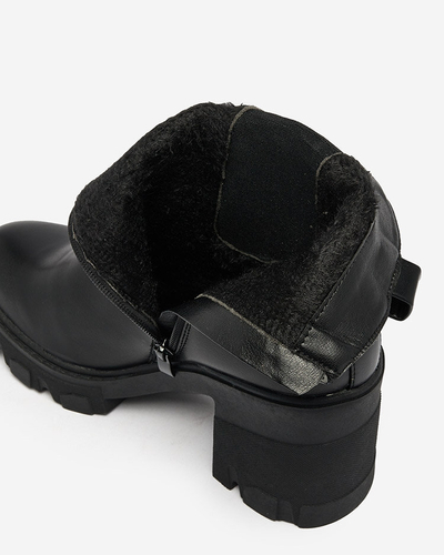 Royalfashion Черни дамски ботуши Atherta