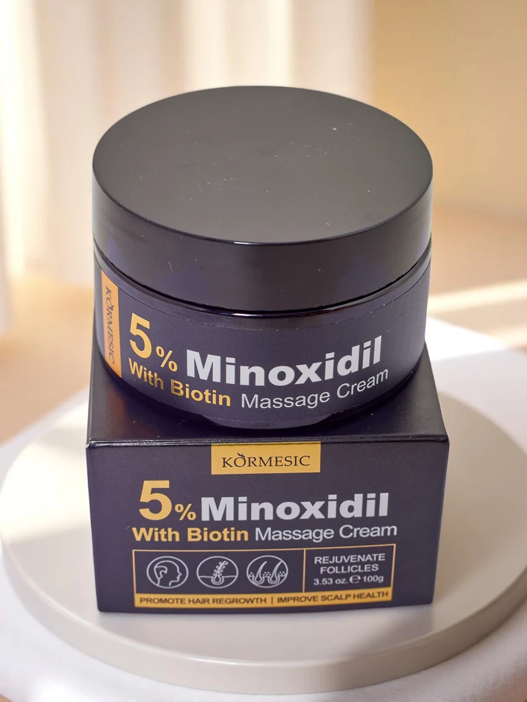 Kormesic крем за масаж на скалпа с биотин – стимулира растежа на косата