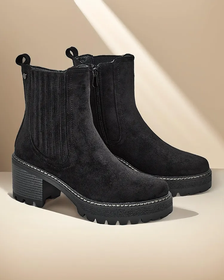 Дамски ботуши от еко велур на Royalfashion в публикация от Segiag