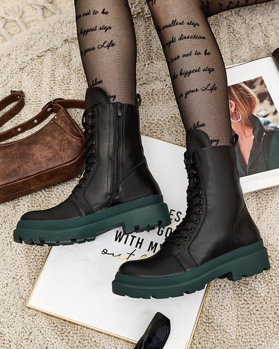 Royalfashion Дамски ботуши от еко кожа Vederme