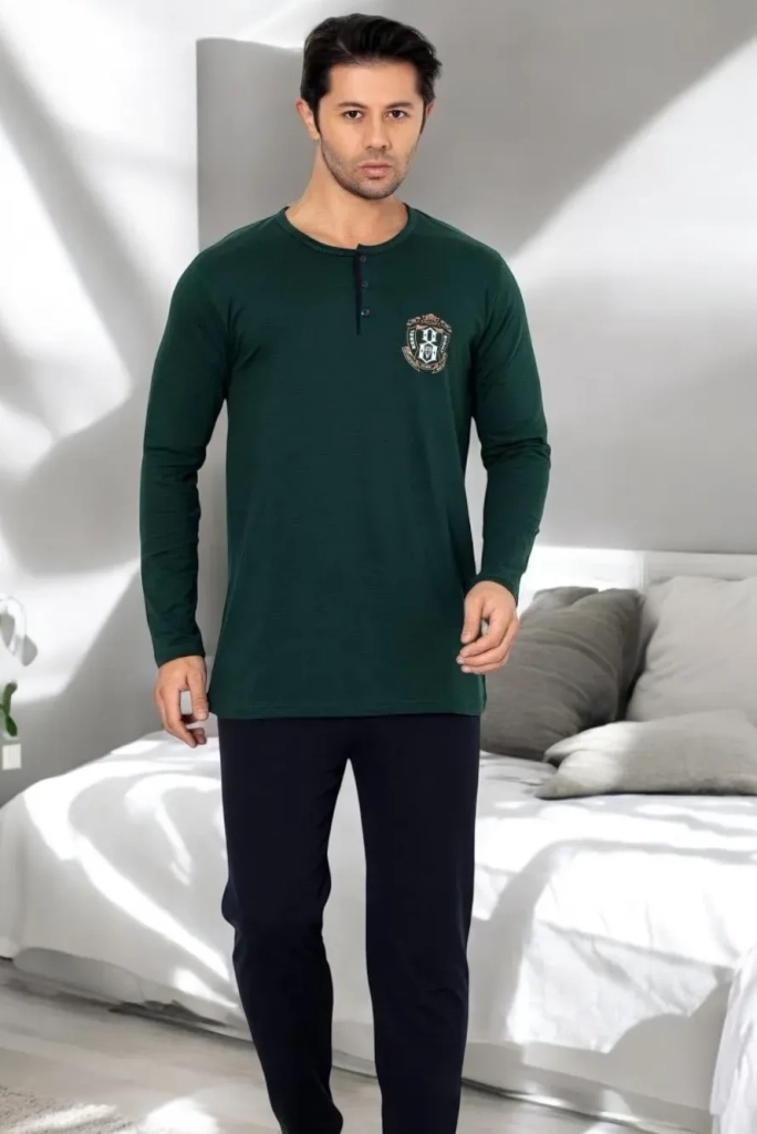 Royalfashion Мъжки памучен пижама