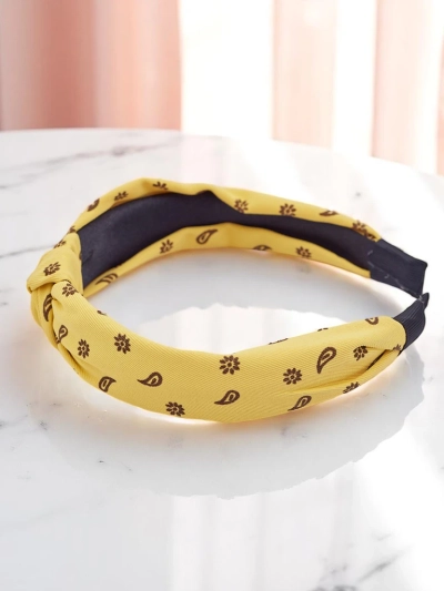 Royalfashion Ластична диадема с плетен десен Grafity Boom