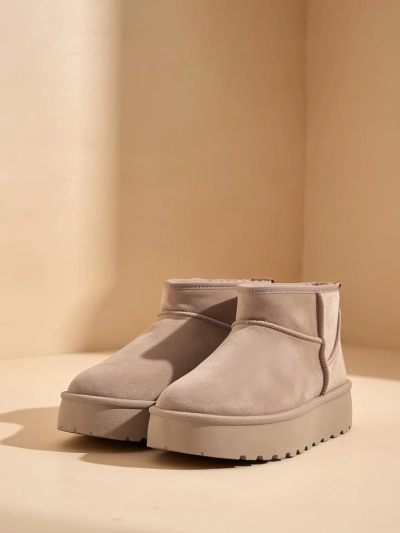 Royalfashion Дамски ботуши за сняг на платформа a'la Dagodo