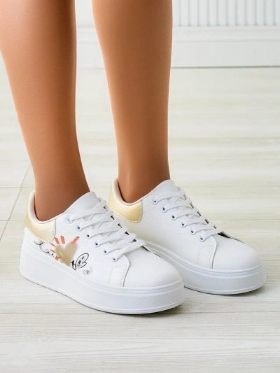 Обувки с платформа за жени Royalfashion с принт Alcape