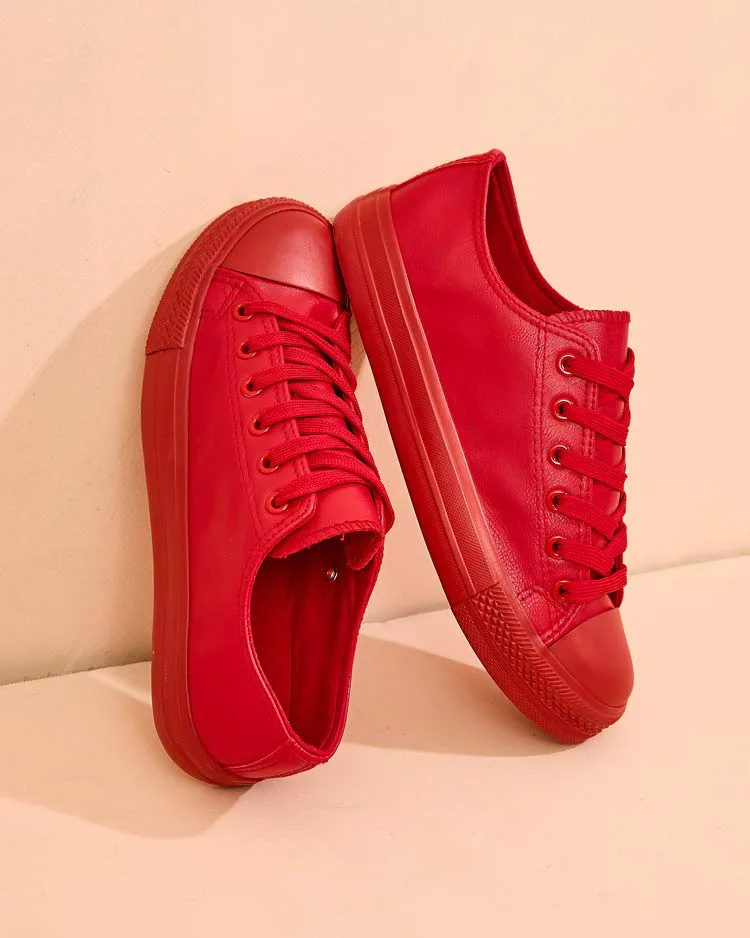 Royalfashion Дамски маратонки от еко кожа Navette