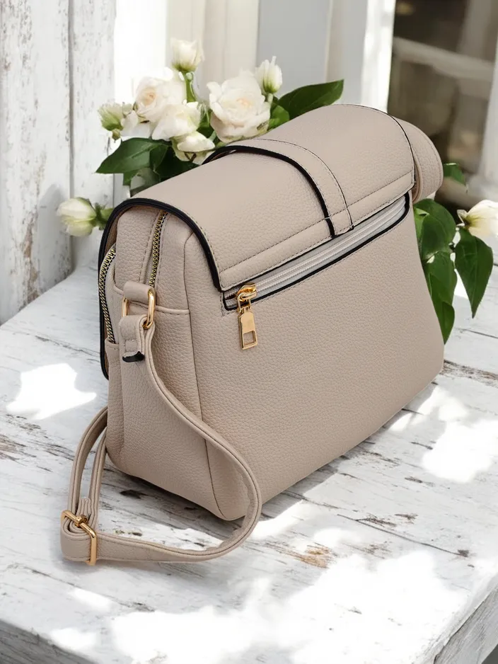 Royalfashion Многофункционална квадратна чанта, изработена от еко-кожа