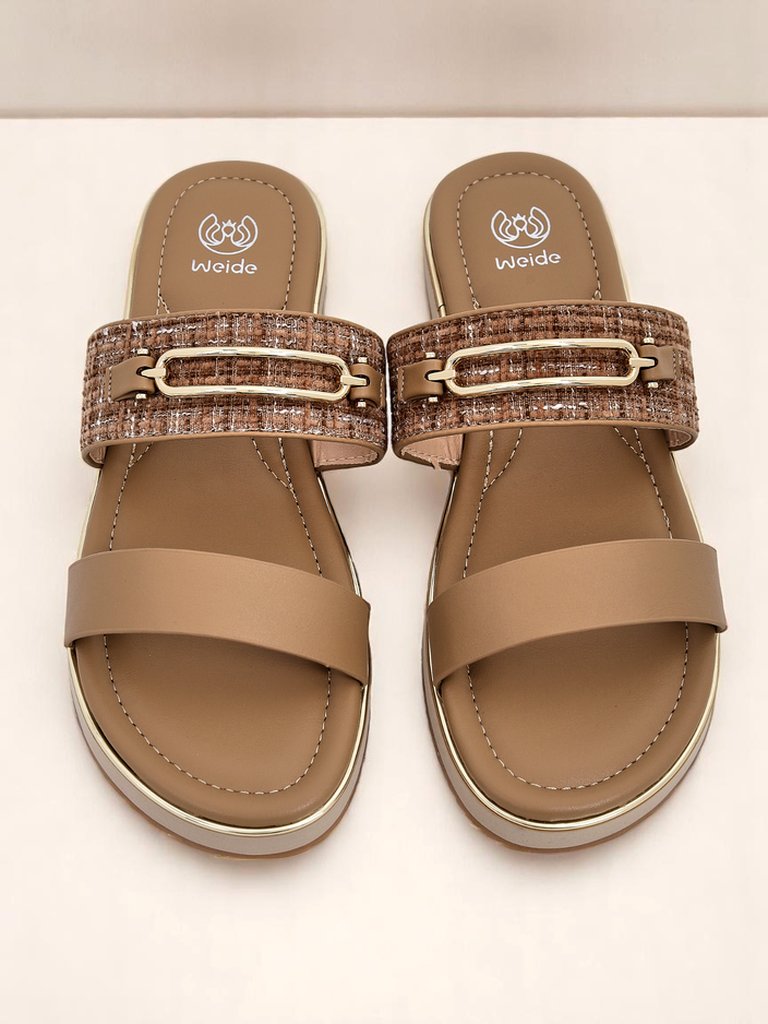 Royalfashion Дамски чехли с равна подметка Mamma