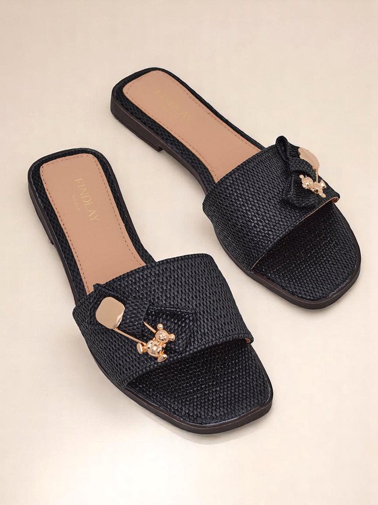 Royalfashion Дамски джапанки от слама Сандали Aurelia