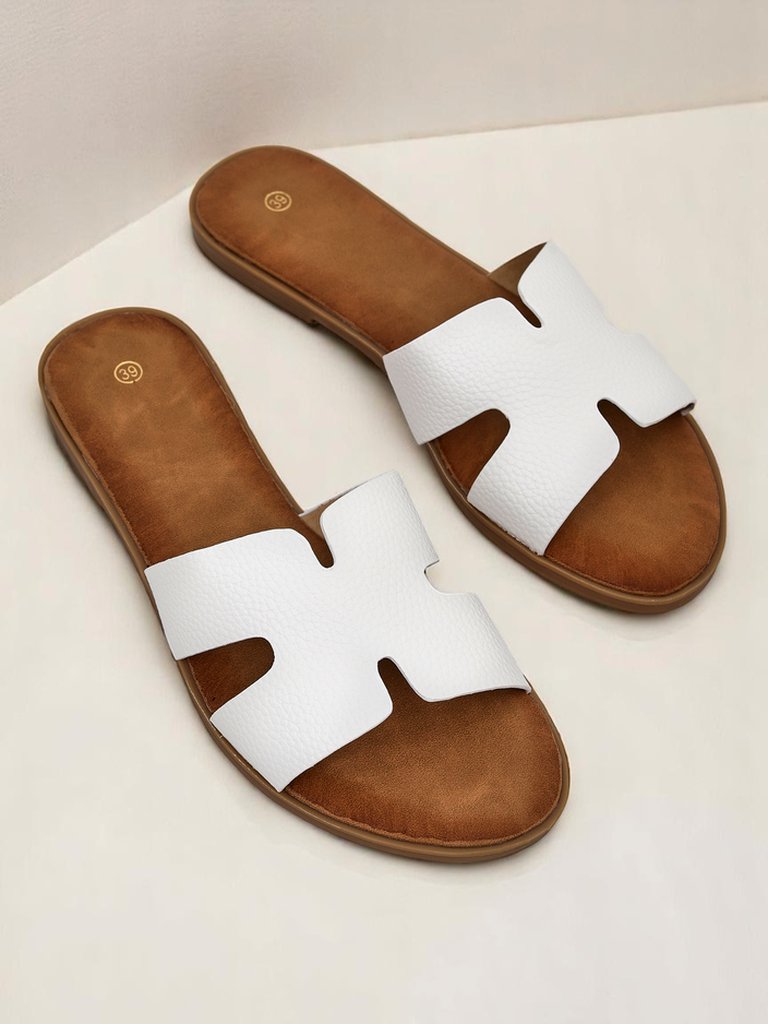 Royalfashion дамски чехли с равна подметка - Ежедневен стил