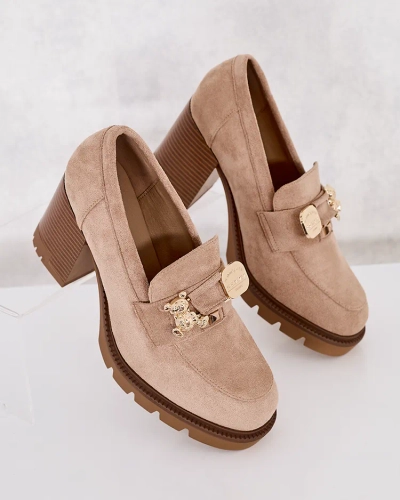 Royalfashion Дамски мокасини на висок ток Nezii