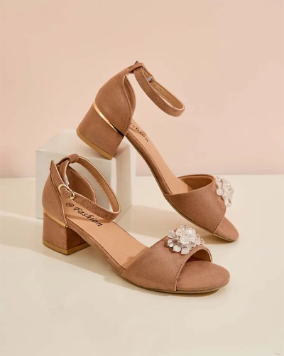 Royalfashion Дамски сандали Voleso с кристали