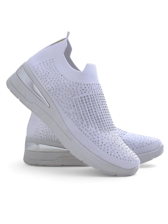 Royalfashion обувки на платформа за жени с камъни Qelavise