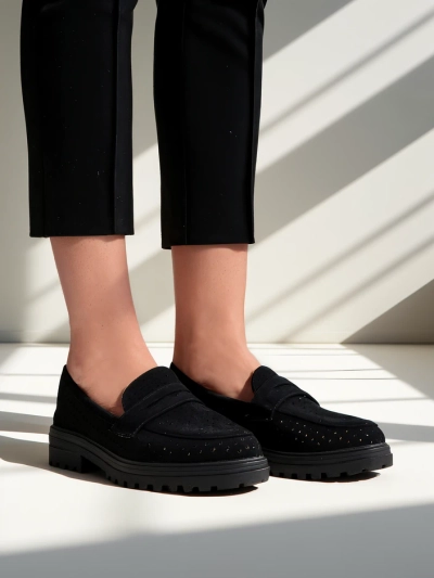 Royalfashion Дамски перфорирани мокасини Filoz