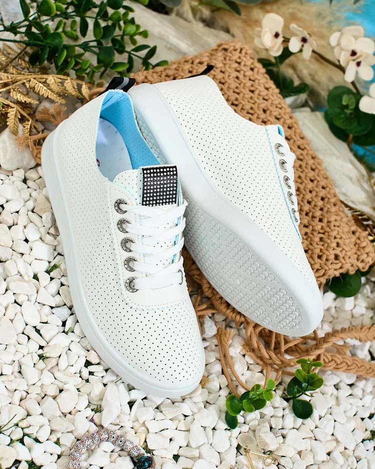 Royalfashion Дамски ажурни маратонки Mitrra