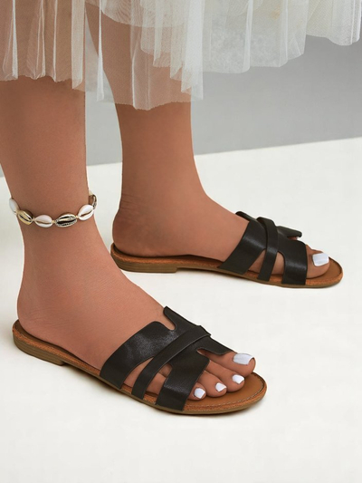 Royalfashion Дамски чехли с равна подметка Livia Soft