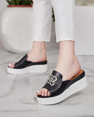 Royalfashion Women's Sailme Джапанки от котешка кожа