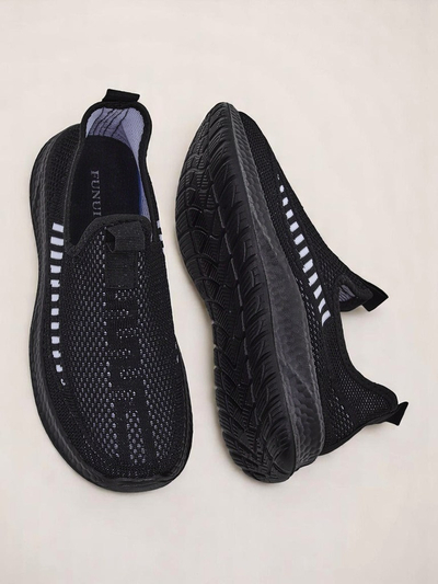 Royalfashion Дамски спортни обувки от плат Sport Slip-On