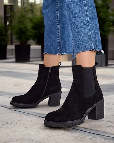 Дамски ботуши за глезен Monarin