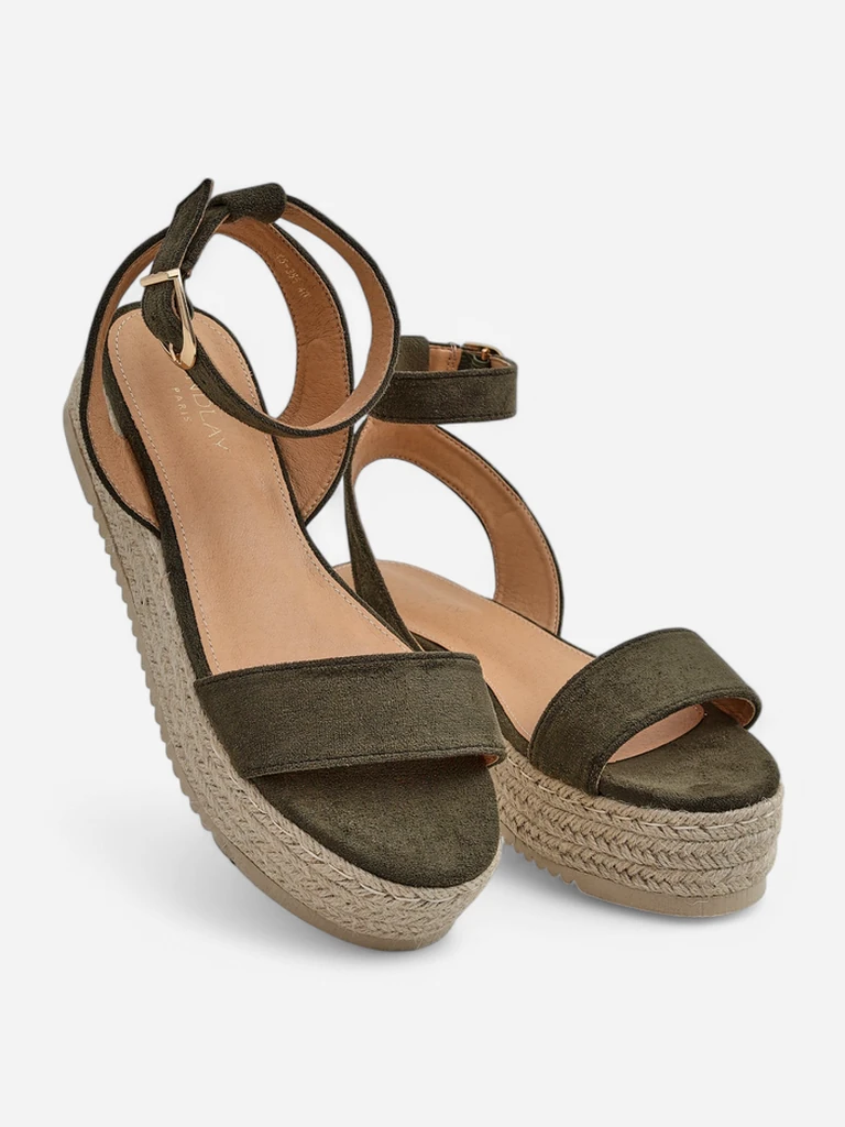 Royalfashion дамски платформи сандали Finna