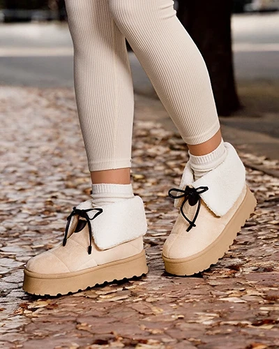 Дамски сникърси Royalfashion с връзки Wdeno