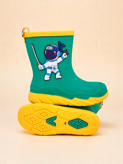 Детски гумени ботуши Royalfashion с астронавта Cosmos Boy