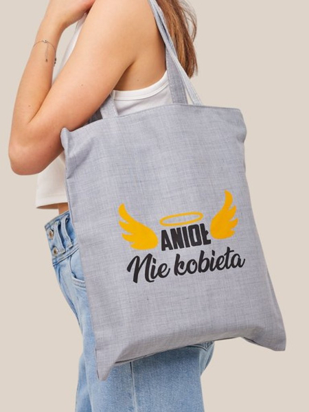 Royalfashion Платнена чанта Angel No Woman