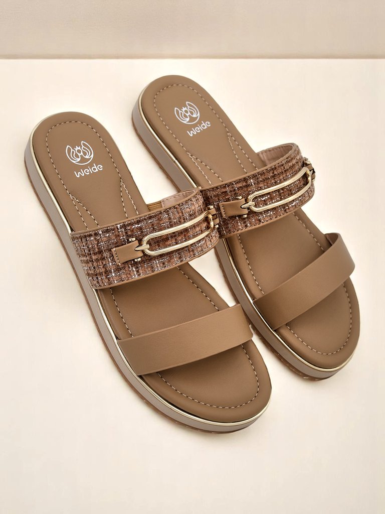 Royalfashion Дамски чехли с равна подметка Mamma