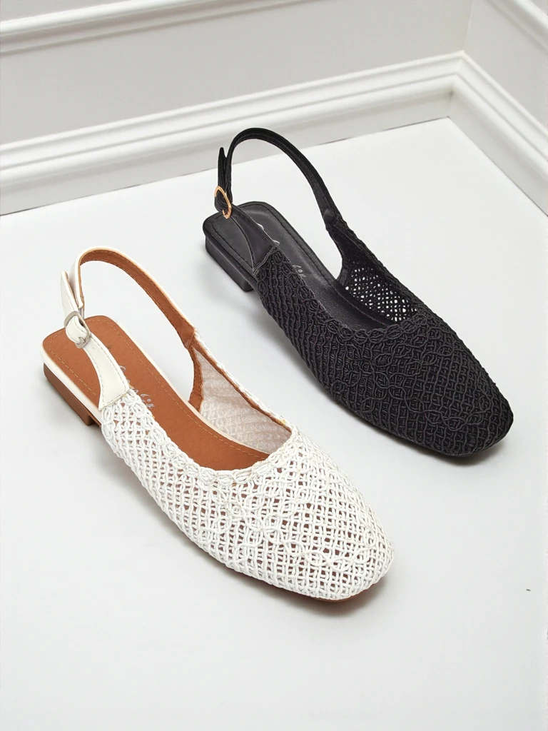 Royalfashion Дамски сандали с отворена пета Breeze Woven