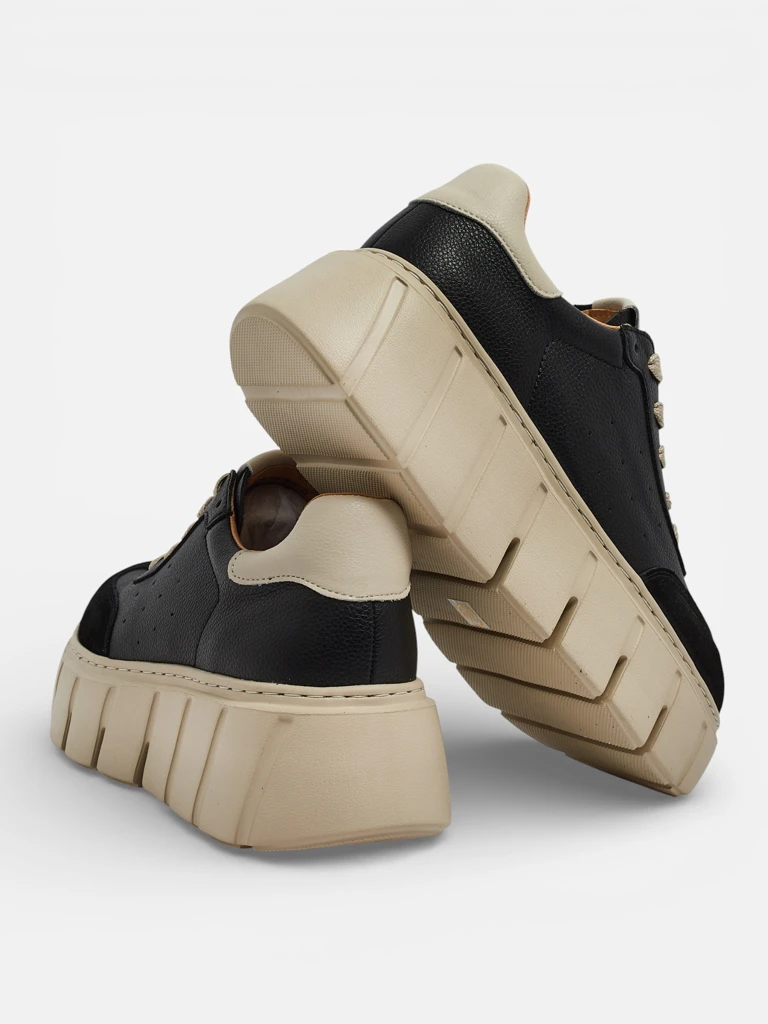 Спортни дамски маратонки от естествена кожа Taures