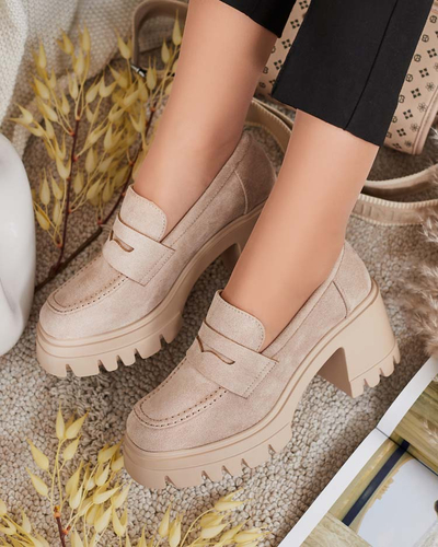 Royalfashion Дамски мокасини на ток Narvoti