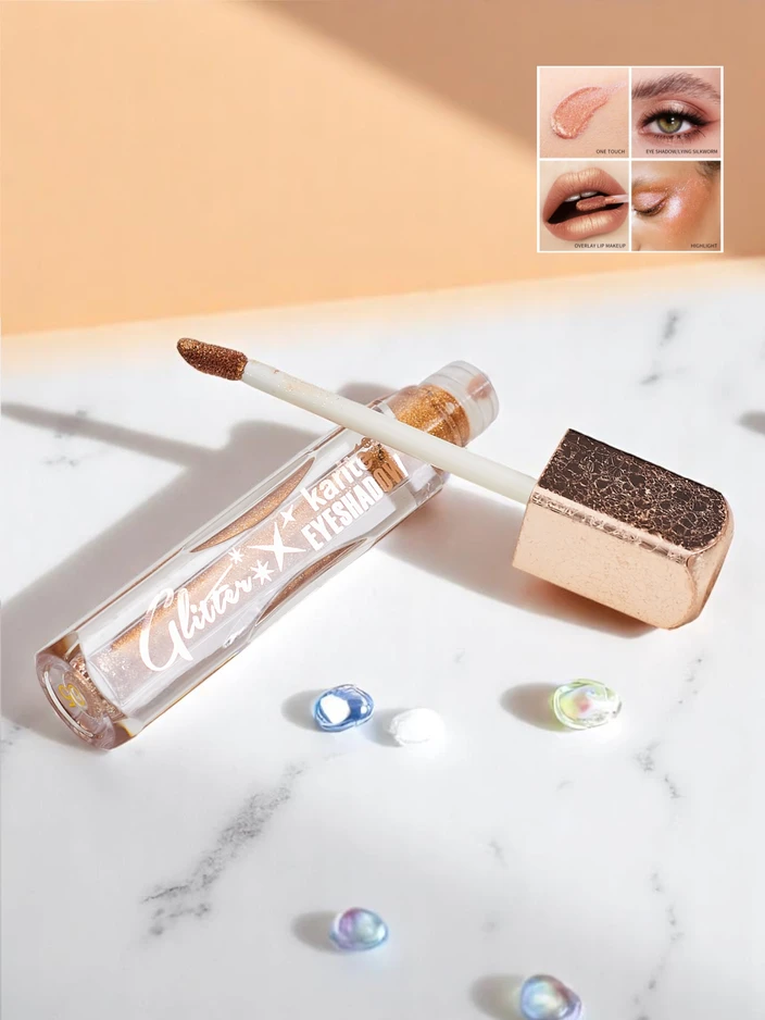 Блестящ течен сенки за очи в цвят Есен