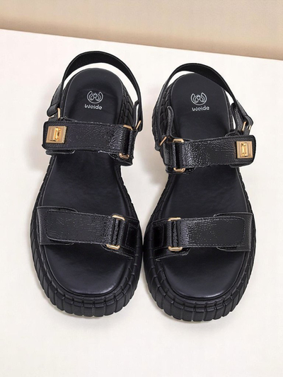 Royalfashion дамски сандали с по-дебела подметка Aganda