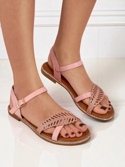 Royalfashion Дамски сандали на равна подметка Willow Grace