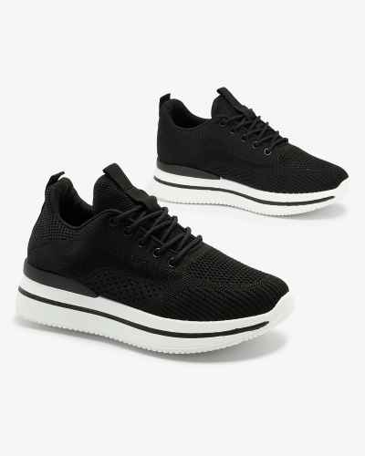 Royalfashion Черни дамски спортни обувки Losoyta