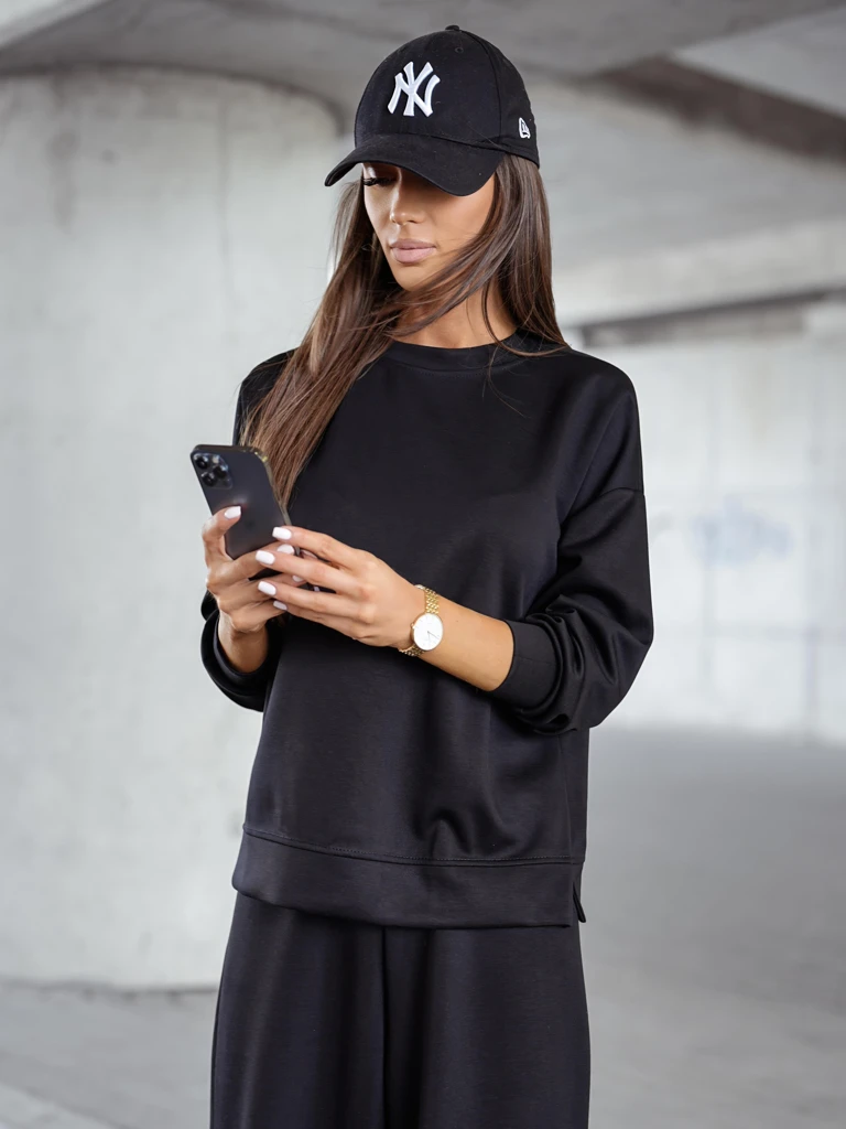 Royalfashion Дамски вискозен комплект спортен екип FlowFit