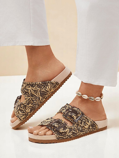 Royalfashion Дамски сандали с катарами Samorra