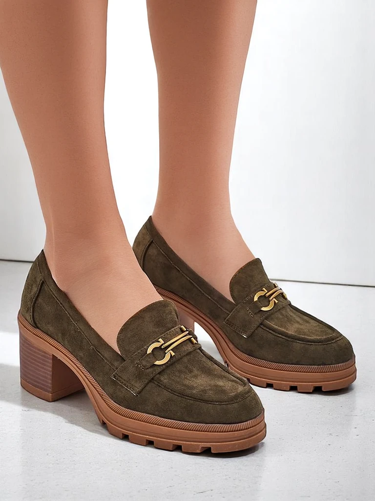 Royalfashion Дамски токчета мокасини Tollinge