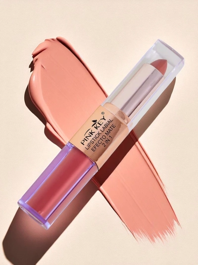 Матово червило във вид на стик и течност 2-в-1 Cherry Mocha