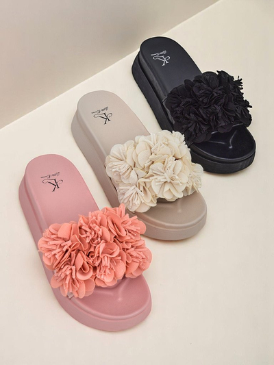 Royalfashion Дамски сандали с малки цветя Freesia